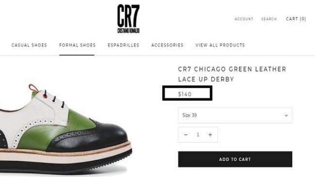 Harga Sepatu CR7